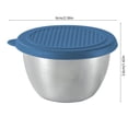 thumbnail image 4 of Sentmoon Condiment Containers with Lids Salad Dressing Container Leakproof Reusable Stainless Steel Small Container with Lid Sauces Containers for Lunch Box Picnics Travel for Meal Prep and Portion, 4 of 7