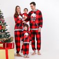 thumbnail image 1 of Pyjamas Assortis de Noël pour la Famille à Capuche à Carreaux Buffalo, 1 of 6