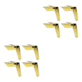 thumbnail image 4 of Baohd Lot de 4/lot Pied de Meuble Résistant à la Rouille Facile à Installer et Durable pour Chaises et Tables Accessoires de Meubles Métal Or Titane 10cm 2Set, 4 of 6