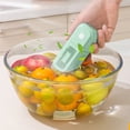 thumbnail image 4 of Dvkptbk Fruit and Vegetable Purifier Portable 3600Mah Capsule Shape Fruit Vegetable Washing Machine USB Rechargeable Fruit Cleaner Machine Automatic Household Cleaning Machine Home Appliances, 4 of 8