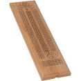 thumbnail image 3 of WE Games Ensemble de Cribbage de Luxe - Planche de Piste Continue à 3 en Bois de Chêne Massif, 3 of 7