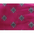 thumbnail image 4 of oneOone Georgette Viscose Fabric Floral Block Printed Fabric 1 Yard 42 Inch Wide, 4 of 4