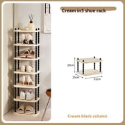 TopLLC Shoe Rack, Shoe Rack Organizer Shoe Rack Household Entrance Small Shoe Rack Multi-layer Space Saving Artifact Storage Rack Dormitory Storage Shoe Cabinet Shoe Rack shoe rack