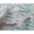 thumbnail image 4 of oneOone Silk Tabby Fabric Stripe Geometric Print Fabric By The Yard 42 Inch Wide, 4 of 4