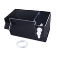 thumbnail image 4 of Yinanstore Aquarium Fish Tank Filter Accessory Transparent Waterfall Turtle Tank Water Purifier Aquarium Filter Box for Small Fish Tanks Black 18x10.5x10cm, 4 of 8