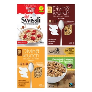 Gourmet Granola Céréales - Emballages de céréales en gros - 32 unités