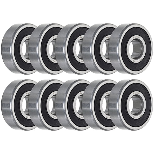 Niche Roulement de Roue 6303-2RDQE6 17x47x14mm Rangée Simple Gorge Profonde Lot de 10 519-CBB2214R
