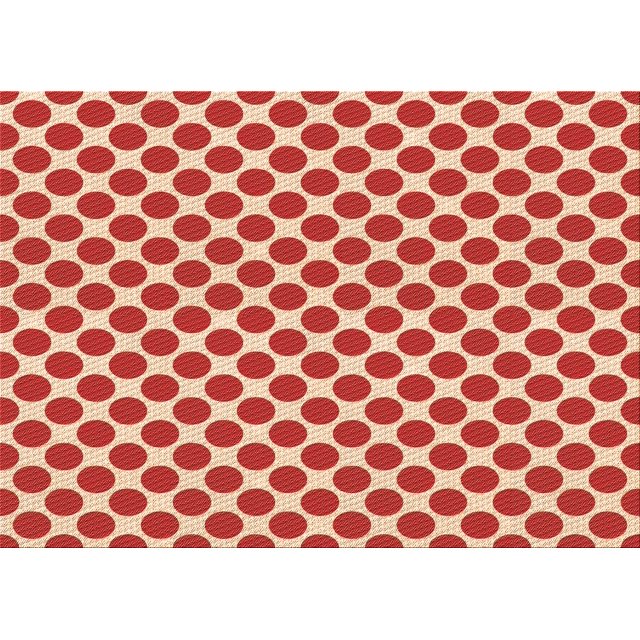 Ahgly Company Tapis d'Intérieur Rectangulaire Rouge Lavable en Machine, 7 Pieds x 10 Pieds