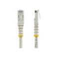 thumbnail image 3 of StarTech.com 100ft CAT6 Ethernet Cable, 10 Gigabit Molded RJ45 650MHz 100W PoE Patch Cord, CAT 6 10GbE UTP Network Cable with Strain Relief, White, Fluke Tested/Wiring is UL Certified/TIA - Category 6 - 24AWG (C6PATCH100WH) - Patch cable - RJ-45 (M) to RJ-45 (M) - 100 ft - UTP - CAT 6 - molded - white - for P/N: IES61002POE, POEINJ2GI, 3 of 4