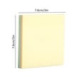 thumbnail image 3 of BUTASY Blocs-Notes 3x3 Po Autocollants pour Poteaux Super Adhérence Blocs Mémo Adhésif Fort 100 Feuilles/bloc, 3 of 6