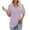 Purple, variant on Half Sleeve T-Shirt Womens Oversized Tshirts V Neck Tee Shirts Short Sleeve Loose Fitting T Shirt Casual Tunic Tops 2025 Summer Tops Short Sleeve L