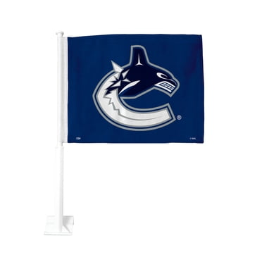 The Sports Vault Vancouver Canucks Drapeau D'Auto