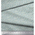 thumbnail image 2 of Soimoi Moss Georgette Fabric Flower Artistic Decor Fabric Printed Yard 42 Inch Wide, 2 of 3