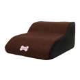 thumbnail image 2 of Almencla Dog Stairs for Sofa Bed, 2 Steps Pet Stairs, Easy Climb Dog Ramp Steps, Washable Coffee, 2 of 8