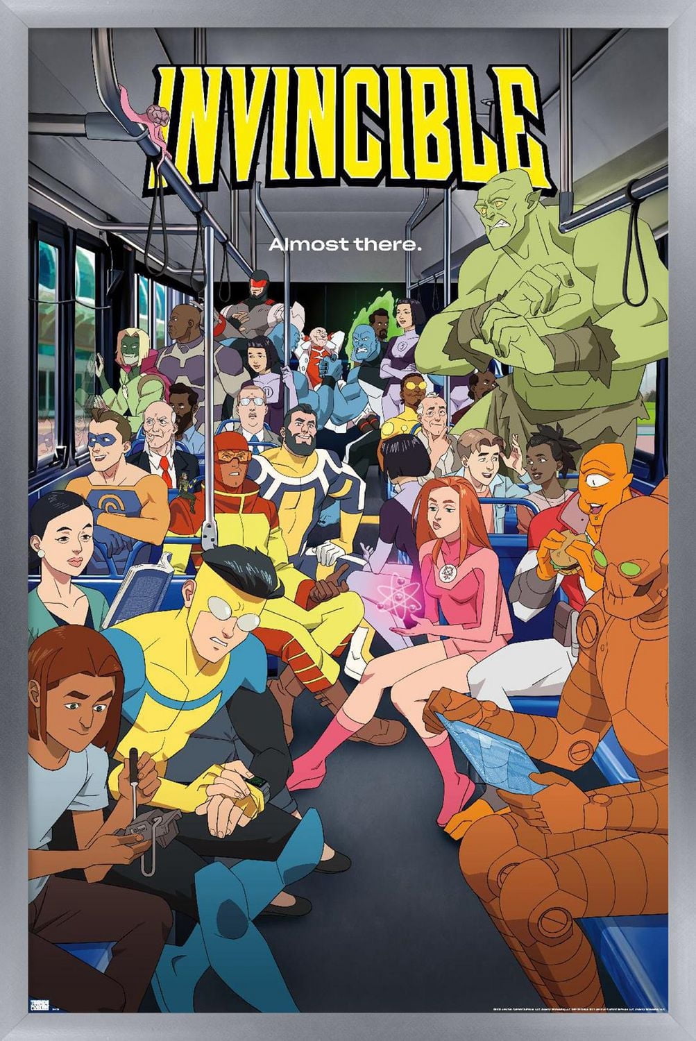 Invincible: Season 2 - Bus One Sheet Wall Poster