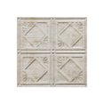 thumbnail image 1 of Fasade Easy Installation Traditional 4 Vintage Metal Glue Up Ceiling Tile/ Ceiling Panel (12" X 12" Sample), 1 of 1