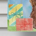 thumbnail image 4 of Carolines Treasures CK3243CHF Joyeux Anniversaire Drapeau Cockapoo Marron Toile Taille Maison, 4 of 4