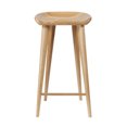 thumbnail image 2 of Tractor Tabouret en Bois Sculpté Contemporain - Finition Natural, 2 of 2