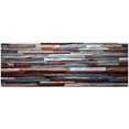 thumbnail image 2 of Colored Stones Print Foam Bath Rugs and Doormats Non Slip Absorbent Super Cozy Flannel Bathroom Rug Carpet 71 x 24 inches, 2 of 8