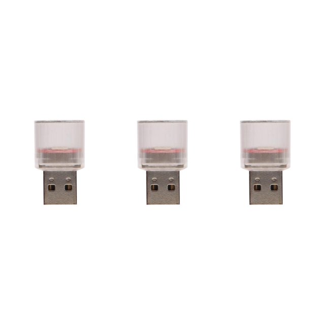maskred USB Star Night Light Mini Sky Romantic Starry Flexible for Party Red USB Colorful LED 3Set