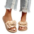 thumbnail image 1 of Kcodviy Women Flat Beach Slippers Women Dress Sandals Slip on Slippers Flat Womens Dress Sandals Open Toe Summer Casual Slides and Sandals Women Sandals Beach Slippers, 1 of 8