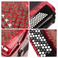 thumbnail image 3 of Kids Accordion Instrument, Clear Dynamic Sound 62 Keys Accordion With Straps For Home School Practice, 3 of 8