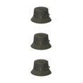 thumbnail image 1 of Thinsony Polyester Breathable Fisherman Cap For Sun Protection And Comfort Sunscreen Fisherman Cap Hat Summer Olive 58cm 3Set, 1 of 6