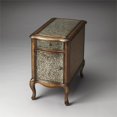 thumbnail image 1 of Butler Specialty Heritage Bosworth End Table In Hammered Metal, 1 of 1