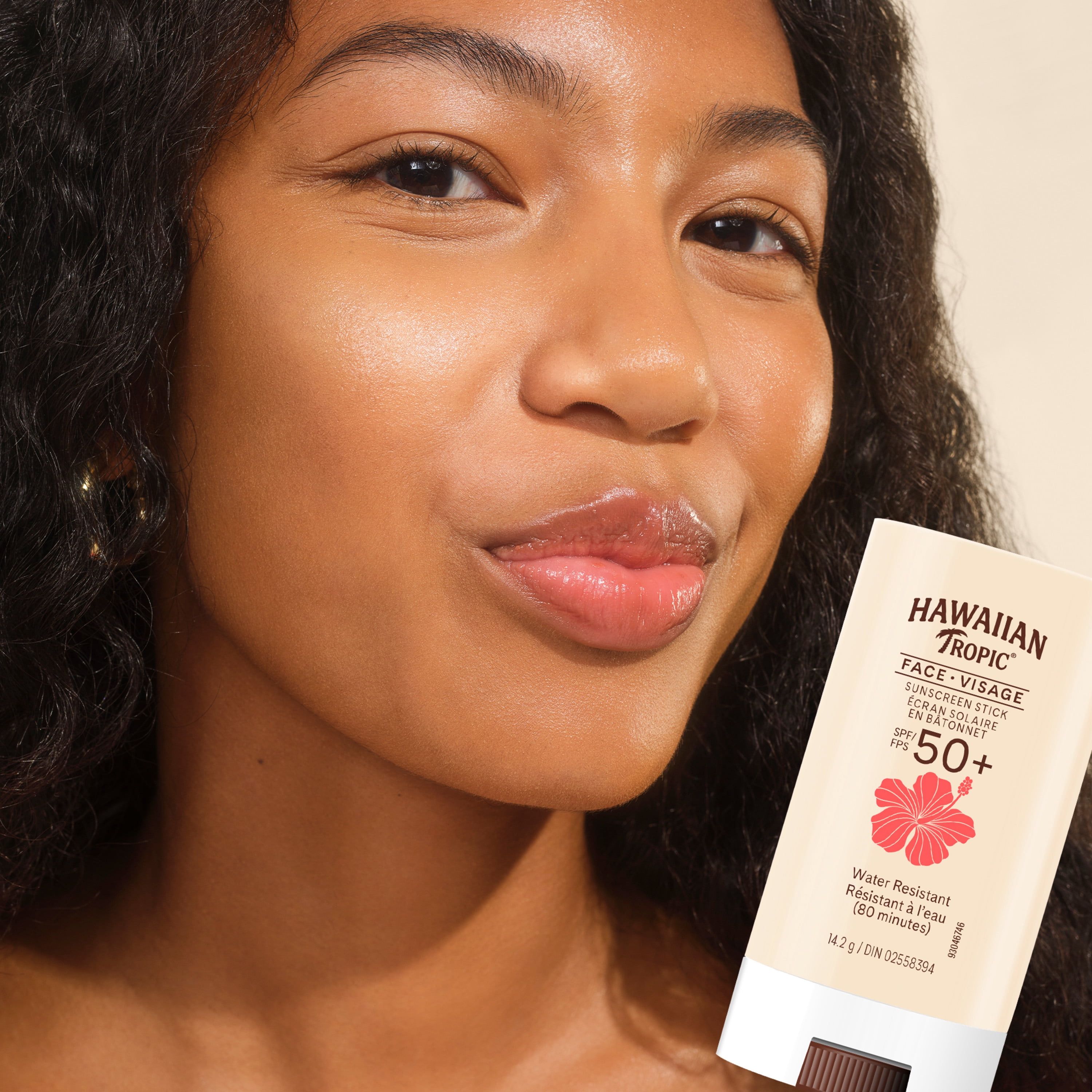 Hawaiian Tropic Visage ecran solaire en batonnet FPS 50+