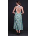 thumbnail image 3 of Bimba Robe Décontractée Florale Longue Dos Nu à Col Licou pour Femmes, Robe de Plage Imprimée - X-Grand, 3 of 6