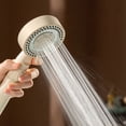 thumbnail image 3 of Multifunction Massage Showerhead With Pressurized Comb Nozzle High Pressure Water Saving Bathroom Spray For Home Spa Experience, 3 of 3
