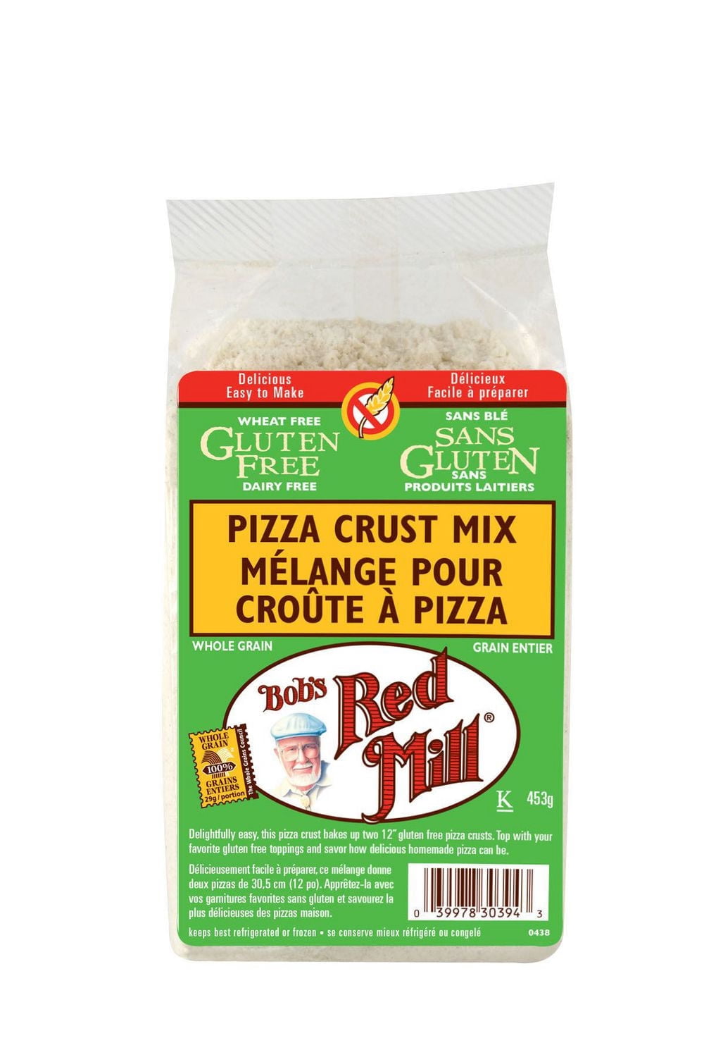 Mélange pour croûte à pizza sans gluten de Bob's Red Mill