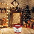thumbnail image 4 of Panier de Rangement de Noël, Panier Rond en Corde Tressé à la Main, Bac de Rangement Pliable avec Poignées, Panier à Lessive Portable pour l'Organisation de la Maison et du Salon, 4 of 6