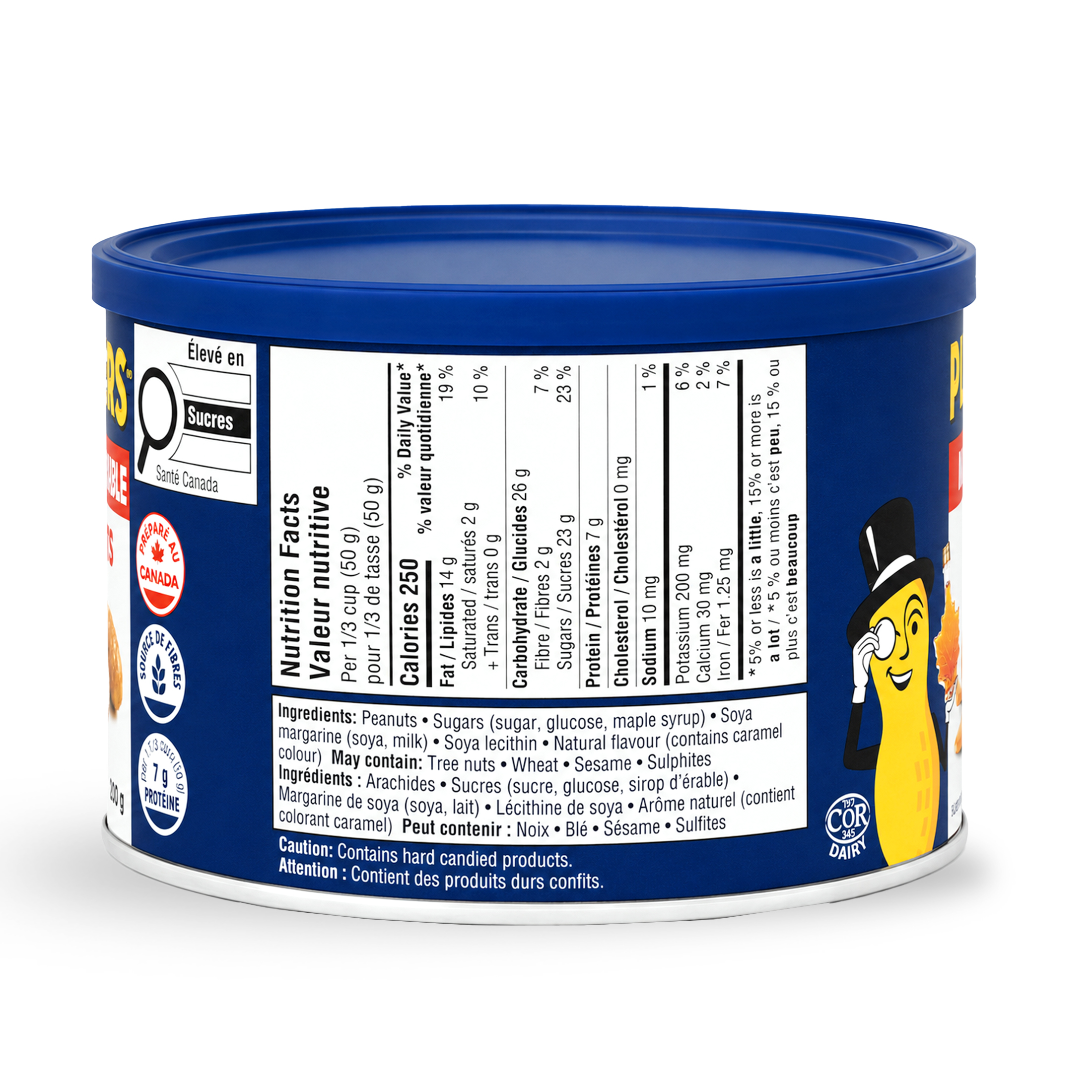 Planters Arachides au sirop d'erable - 200g
