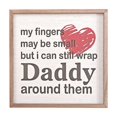 thumbnail image 1 of Framed Wooden Sign For Dad, 1 of 3