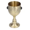 thumbnail image 3 of Large Chalice, Chalice Engraving Pattern Glossy  Zinc Alloy  For Home For Restaurant For Bar, 3 of 8