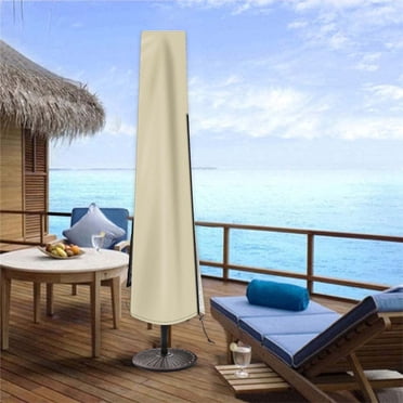Umbrella Cover Fabric Patio Umbrella Covers With Zip Patio Market Parasol Covers For 9ft To 12ft Garden Outdoor Umbrella