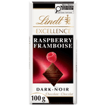 Lindt EXCELLENCE Raspberry Dark Chocolate Bar, 100g