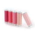 thumbnail image 3 of GÜTERMANN Sew-All Polyester Thread No. 120 Colour Gradient 5-Pack, Pink, 128 m (140 yd), 3 of 5