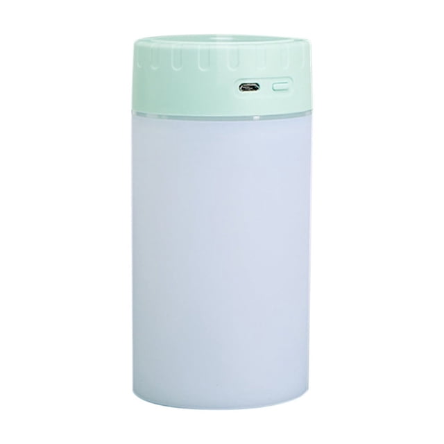 Japceit Warm Mist Humidifiers for Bedroom Humidifiers for Bedroom Warm Mist Tower Humidifier Usb Home Bedroom Humidifier Office Car Seven Color Ambient Light Hydration Meter Mini Usb Car Humidifier