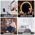 thumbnail image 4 of CHICHUMID Suction Cup LED Vanity Lights Mirror Lighting ABS Silver 1Pcs, 4 of 6