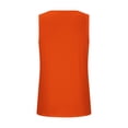thumbnail image 4 of Yuzhih Camisole pour Femmes Été Col Rond T-Shirts Tendance Sans Manches T-Shirt Basique Tunique à Plis devant Vêtements Mode 2025, 4 of 6