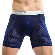 Ketyyh-chn99 Mens Jockstrap Underwear Breathable Men's Tight Pants Breathable Pants Underwear for L,Blue