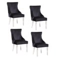 thumbnail image 3 of Chaises Stonefort noires (Plata Import), 3 of 4