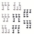 thumbnail image 3 of Un Ensemble de 5 Pcs Boutons Queue de Poisson Accordeurs de Basses Chevilles d'Accordage Touches Têtes de Machine, 3 of 5