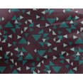 thumbnail image 5 of oneOone Tissu Georgette Viscose Triangle Imprimé Géométrique BTY 42 Pouces de Large, 5 of 5
