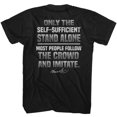 thumbnail image 3 of Bruce Lee Stand Alone Black Adult T-Shirt Tee, 3 of 3