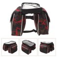 thumbnail image 3 of Bike Saddle Bag Convenient Bike Pouch Reusable Bike Bag Bicycles Front Frame Bag Large Bike Bag, 3 of 9
