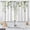 A-Eucalyptus-Vert, variante sur Rideaux de Cuisine en Forme de Porte de Grange en Bois - Rideaux Courts à Étages Style Ferme Rustique Rétro Western Café en Bois Campagnard pour Salon, Poche pour Tringle, Panneaux de Fenêtre Longueur 24 Pouces 2 Panneaux 28"x24 Pouces