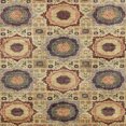 thumbnail image 1 of Ahgly Company Indoor Square Abstract Brownish Green Abstract Area Rugs, 4' Square, 1 of 6
